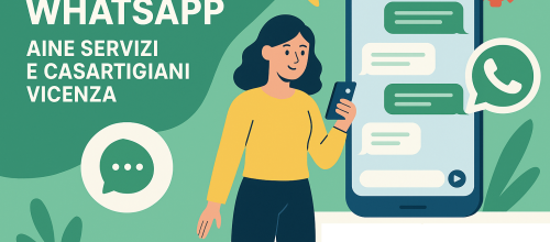 NUOVO CANALE WHATSAPP AINE SERVIZI - CASARTIGIANI VICENZA